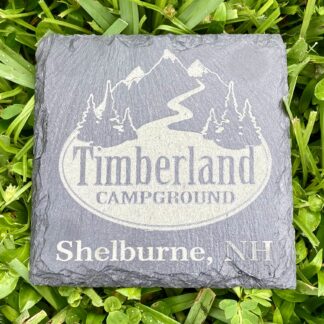 4" Square Slate Coaster (16 pcs)